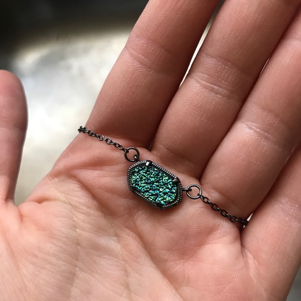 Inspired druzy necklace!